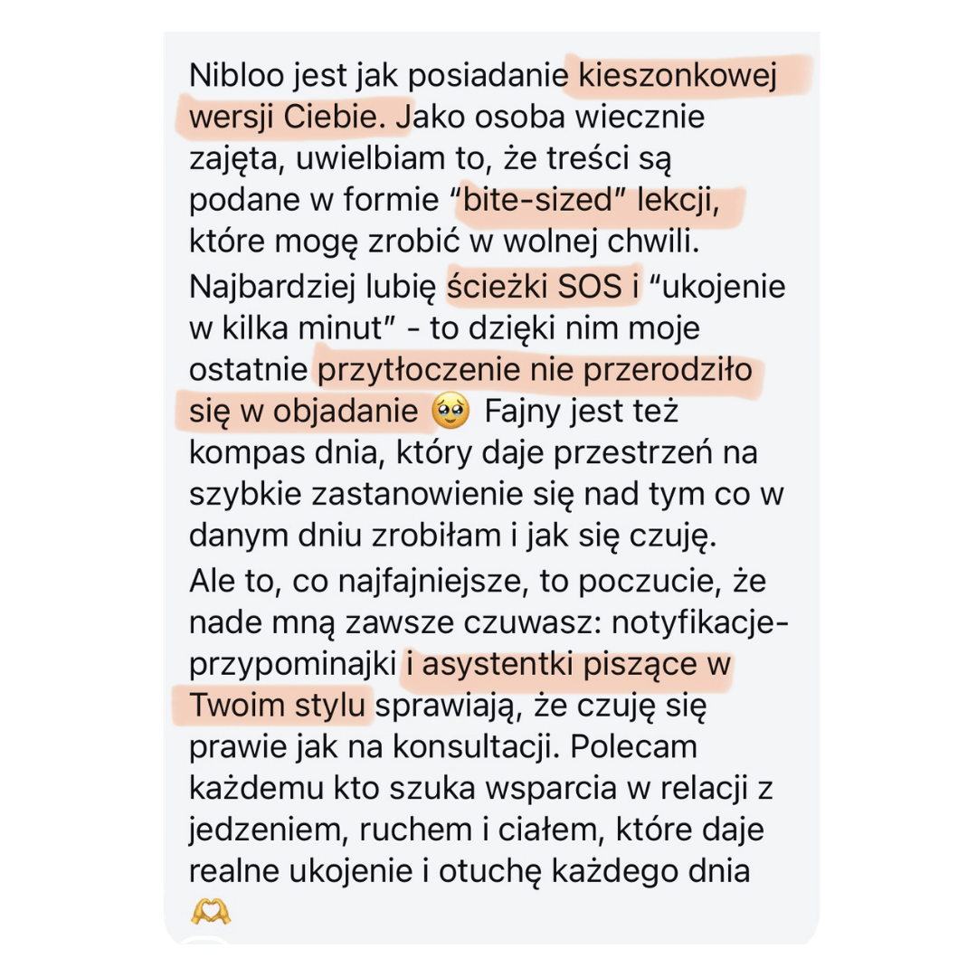 Opinia uzytkowniczki