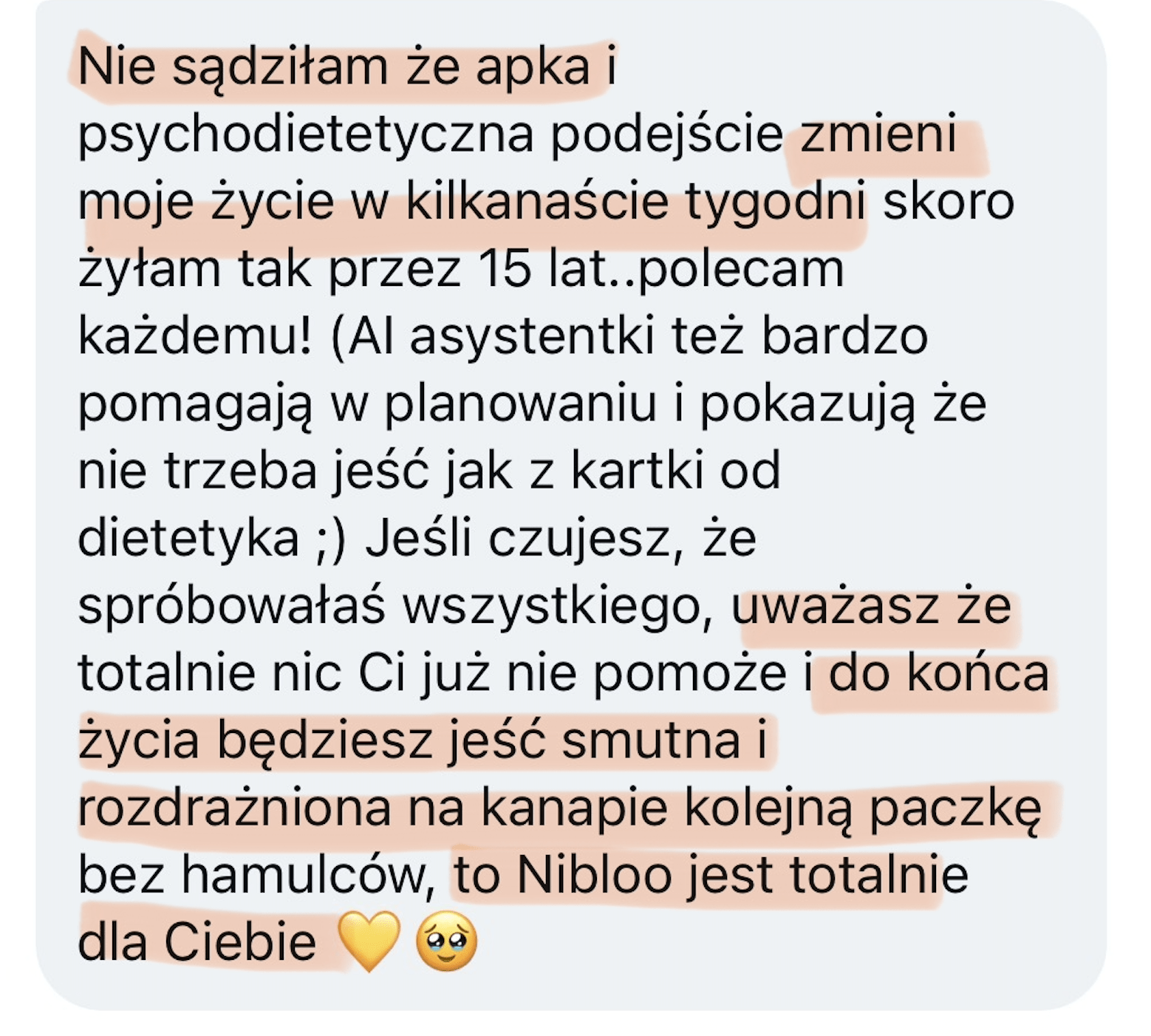 Wiadomość od Iwony — po 15 latach prób